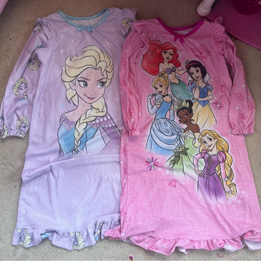 Disney Princess Nightgown Pajamas